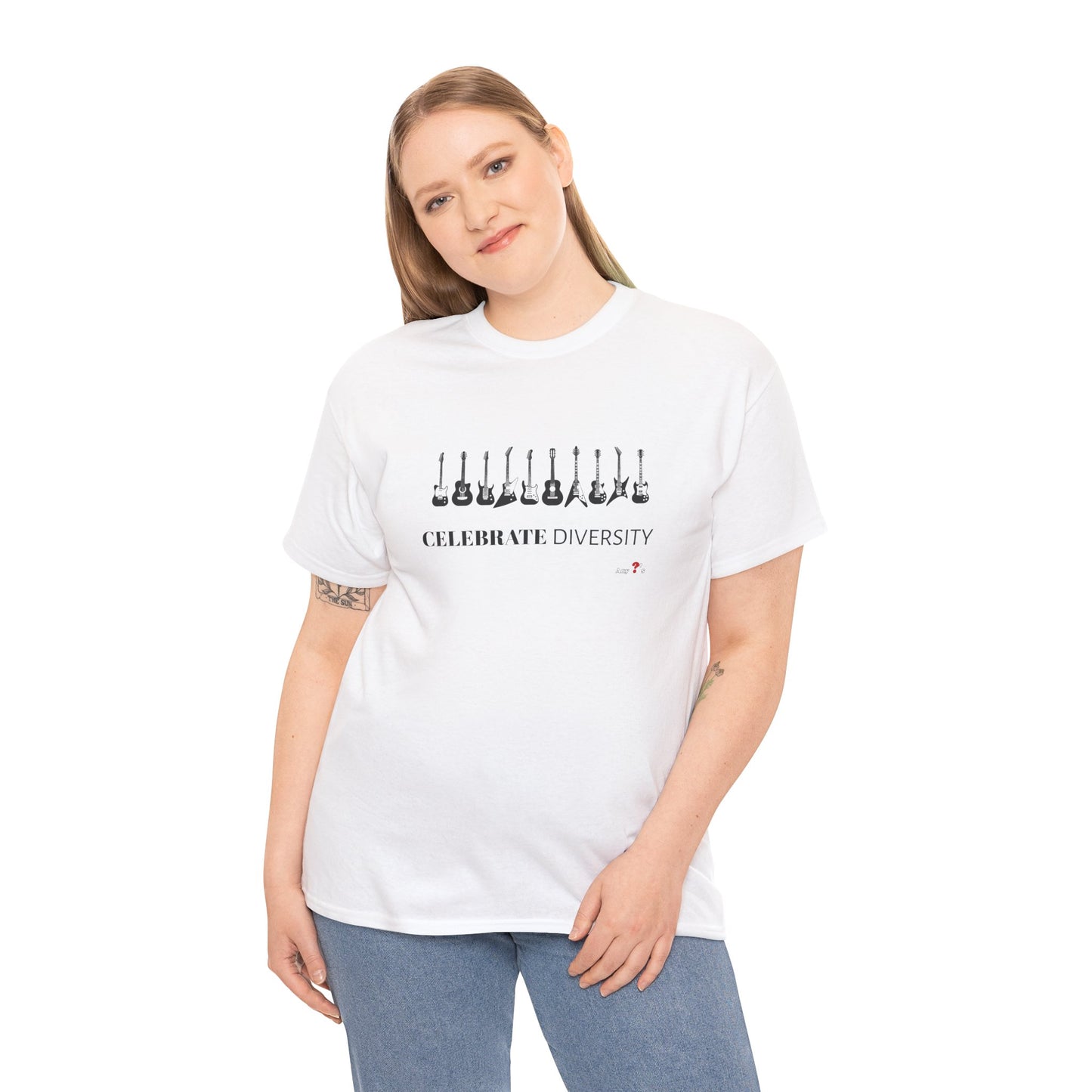 Celebrate Diversity Guitars T-Shirts