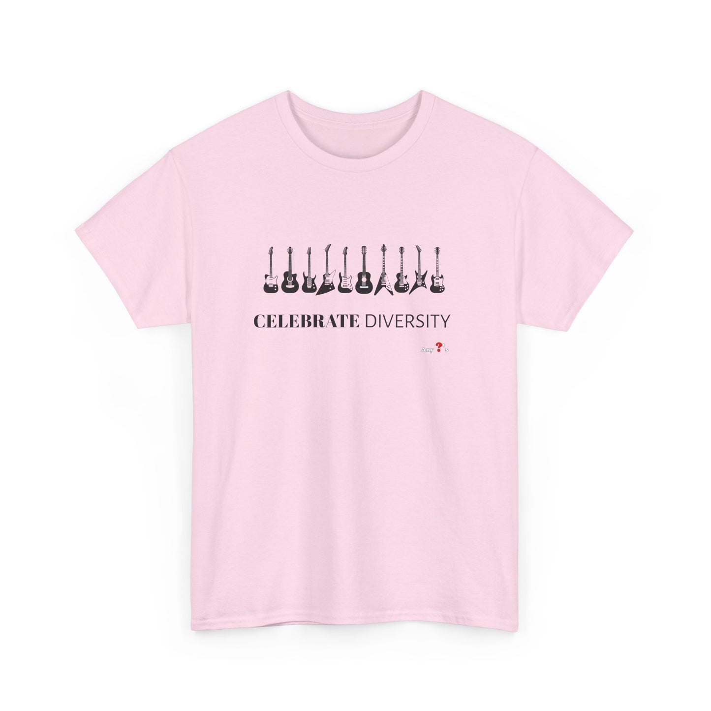 Celebrate Diversity Guitars T-Shirts