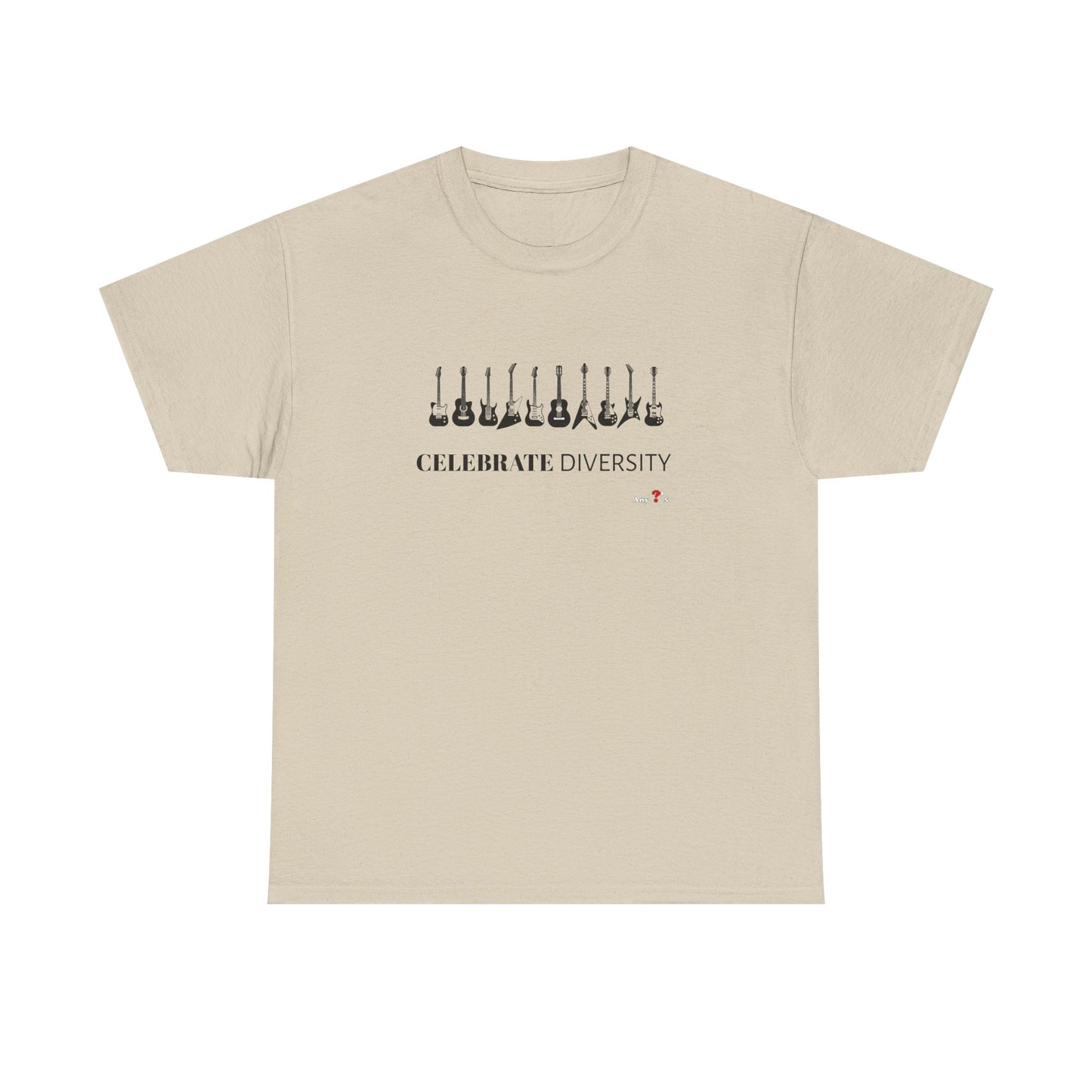 Celebrate Diversity Guitars T-Shirts