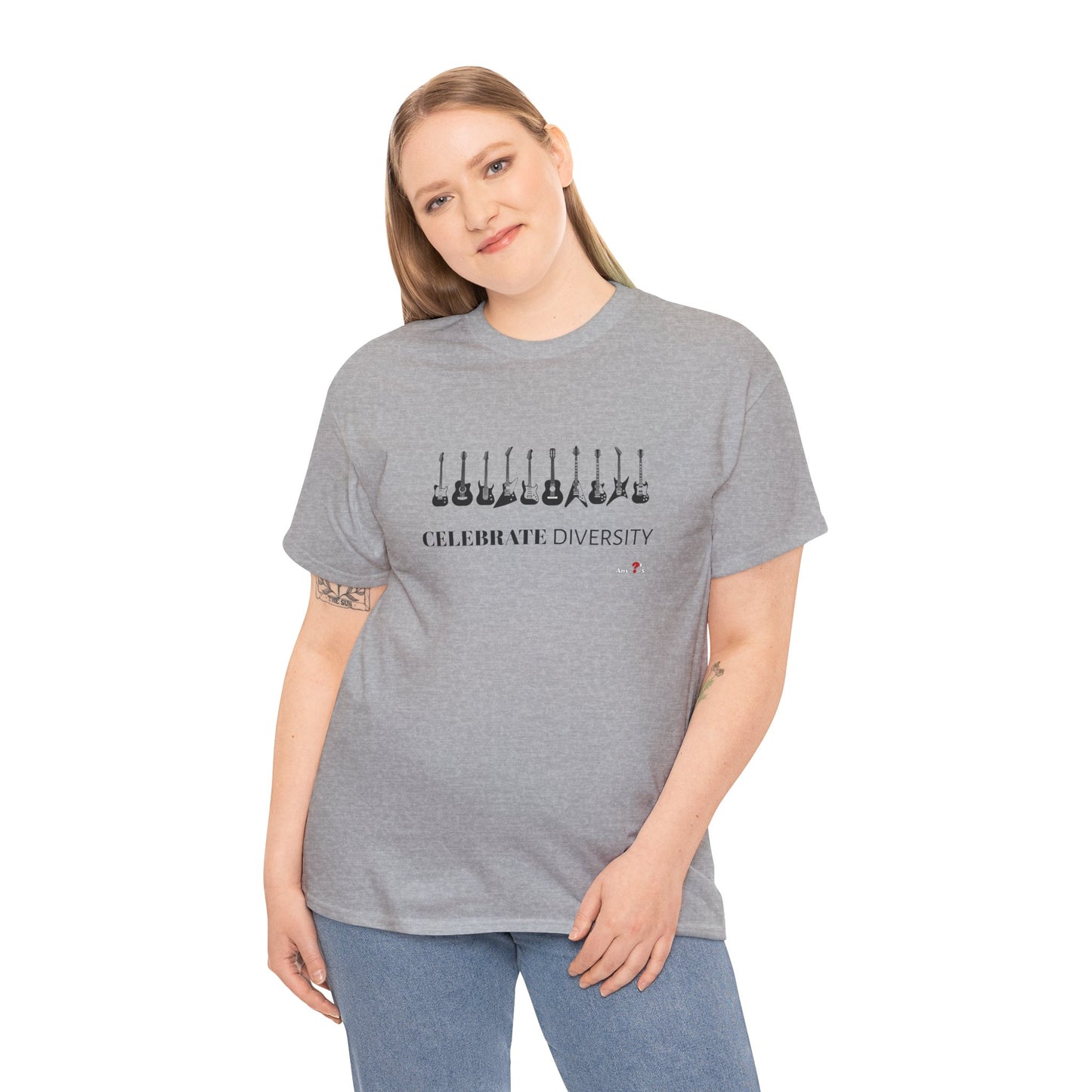 Celebrate Diversity Guitars T-Shirts