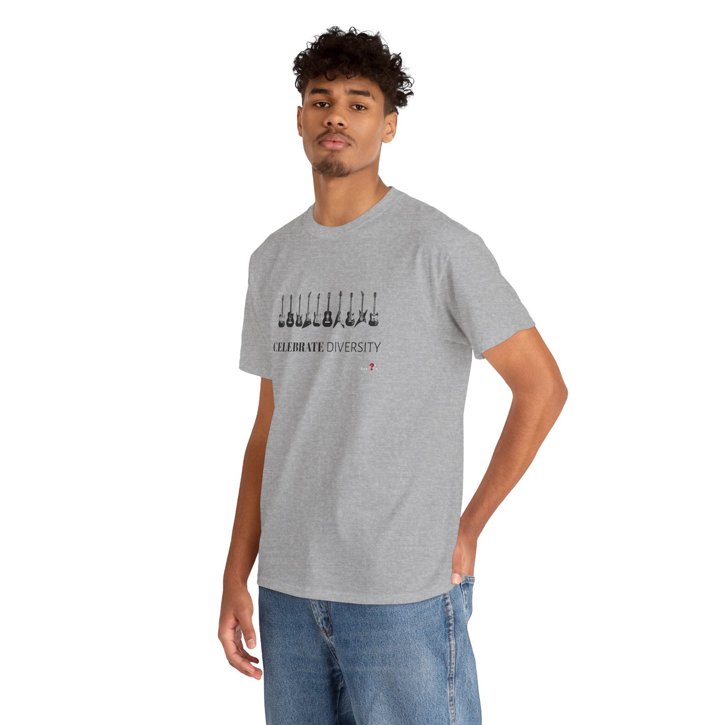 Celebrate Diversity Guitars T-Shirts