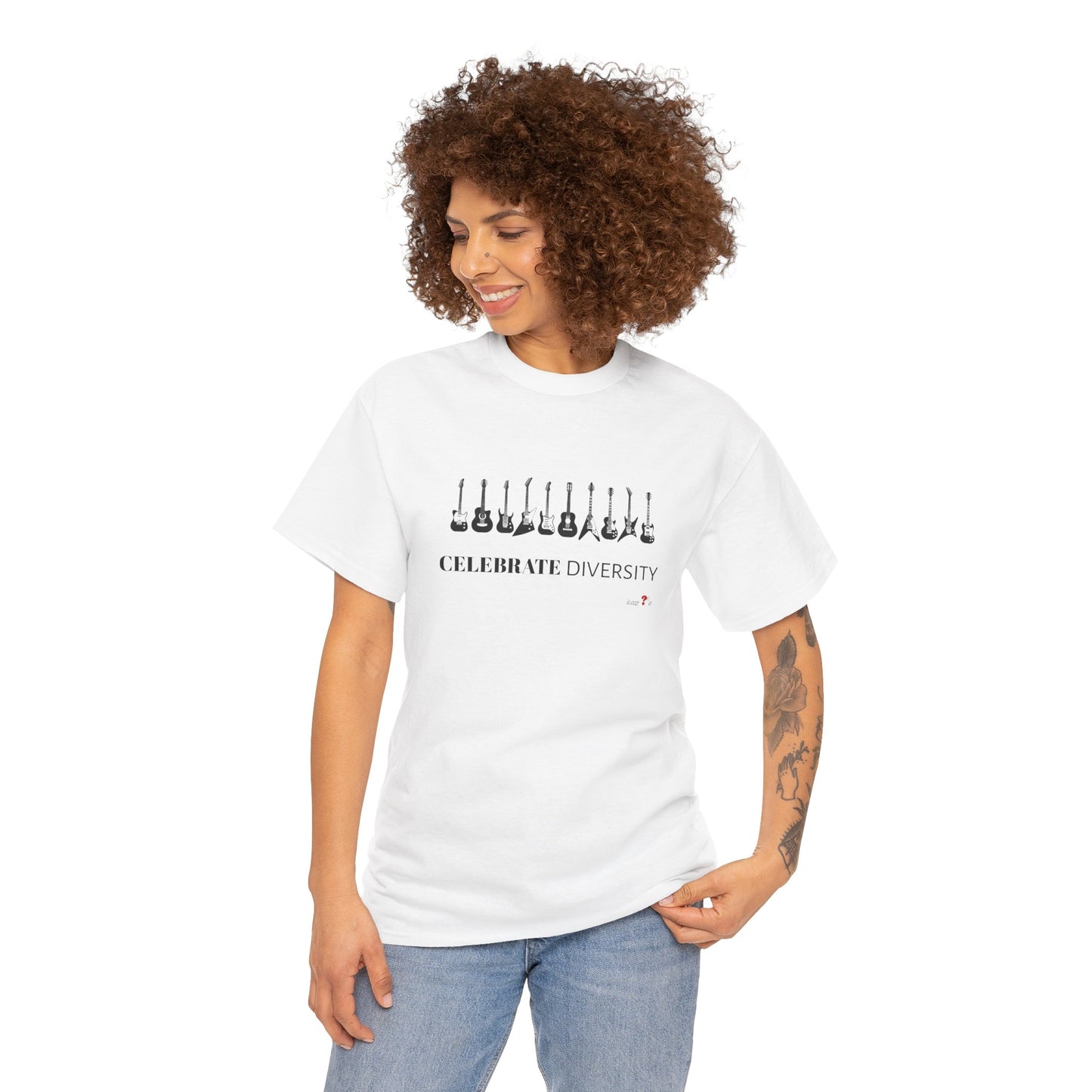 Celebrate Diversity Guitars T-Shirts