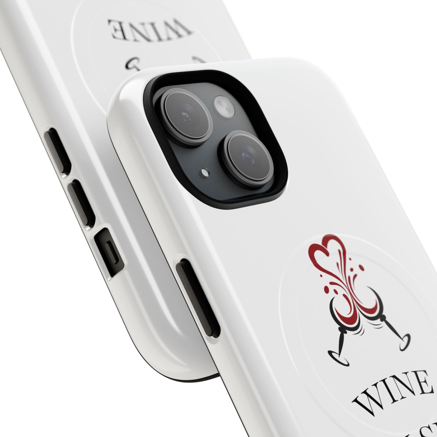 WINE IS MY SPIRIT ANIMAL Durable Phone Protection Case