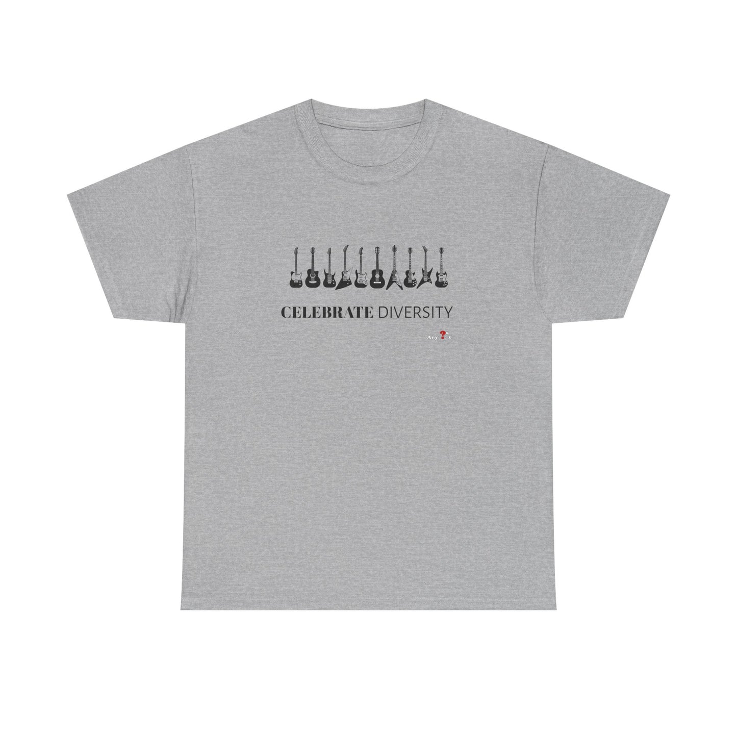 Celebrate Diversity Guitars T-Shirts