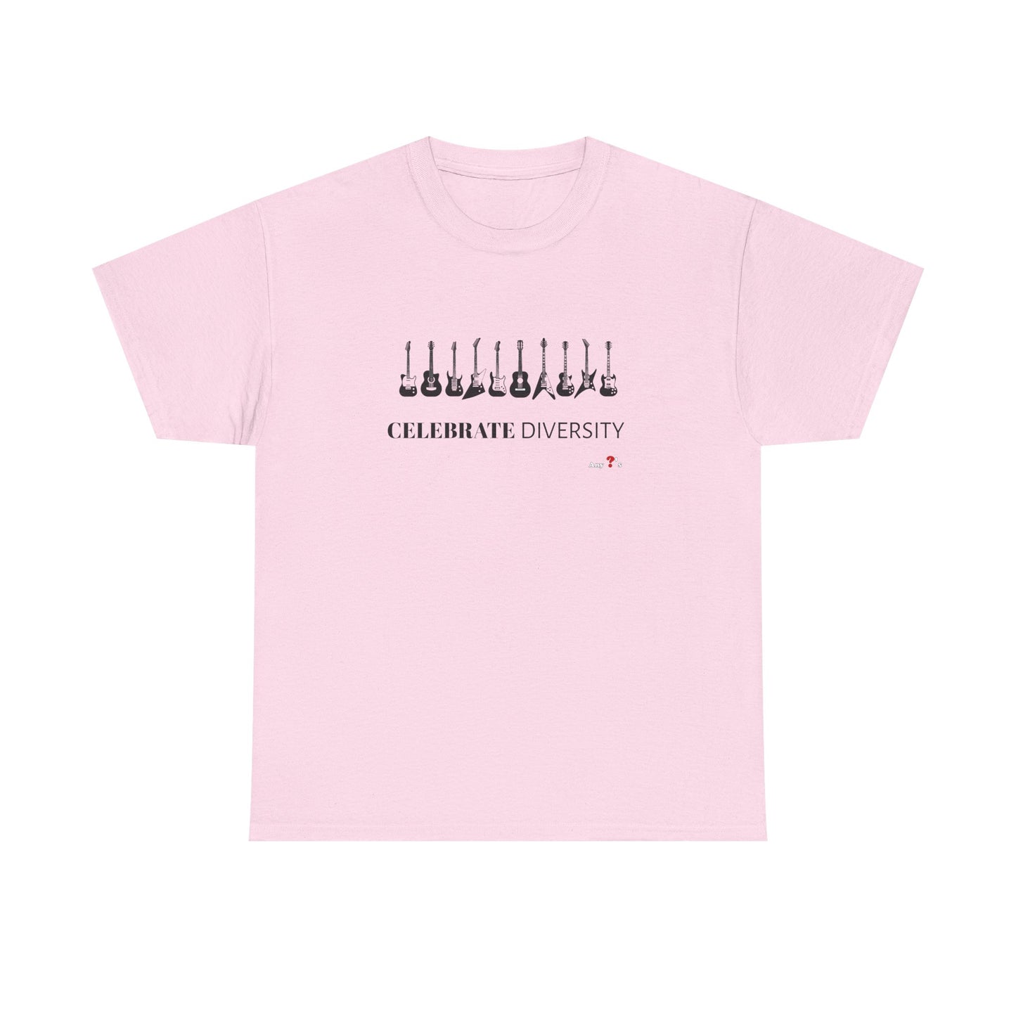 Celebrate Diversity Guitars T-Shirts