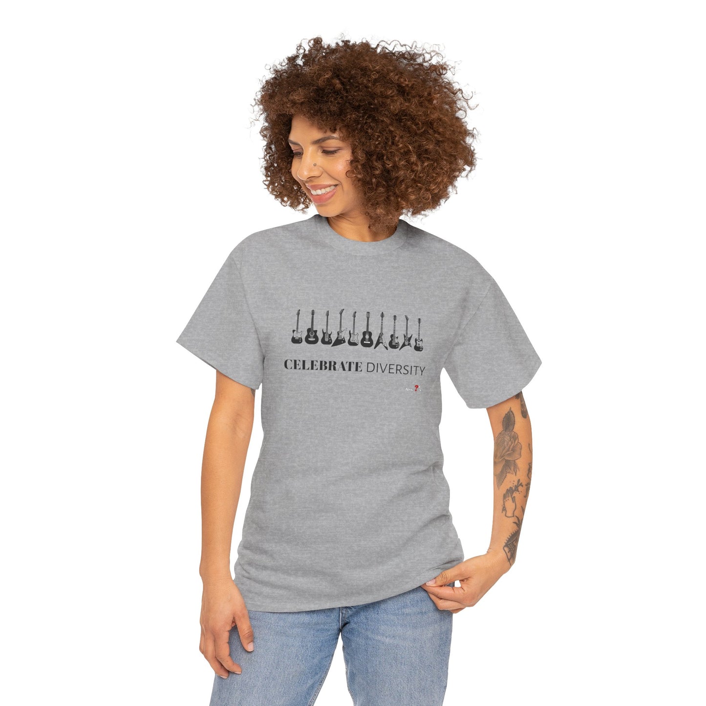 Celebrate Diversity Guitars T-Shirts