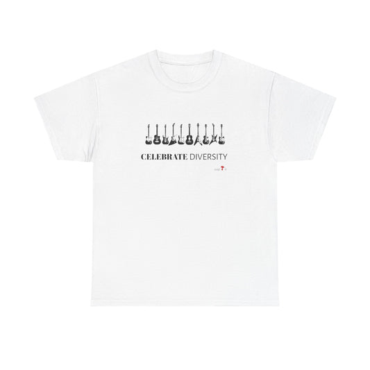 Celebrate Diversity Guitars T-Shirts