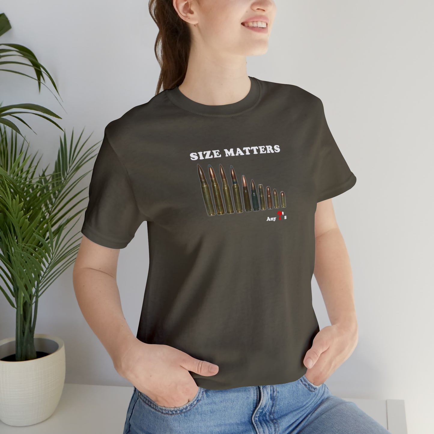 Ammo Size Matters Short Sleeve Tee