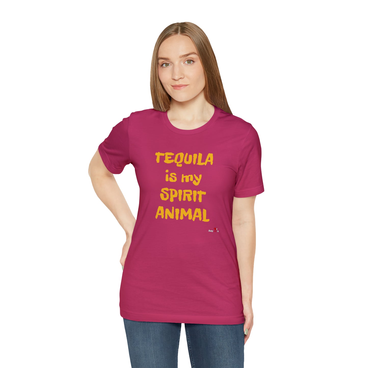 Tequila is my Spirit Animal Short Sleeve Tee