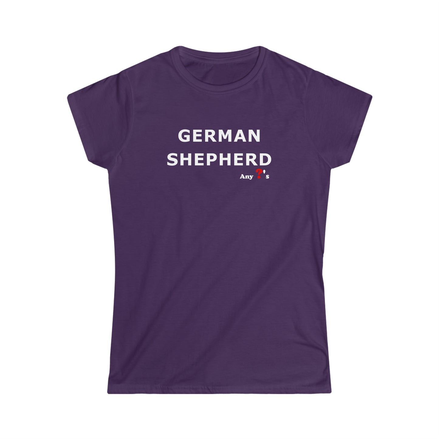 German Shepherd Women's Softstyle Tee