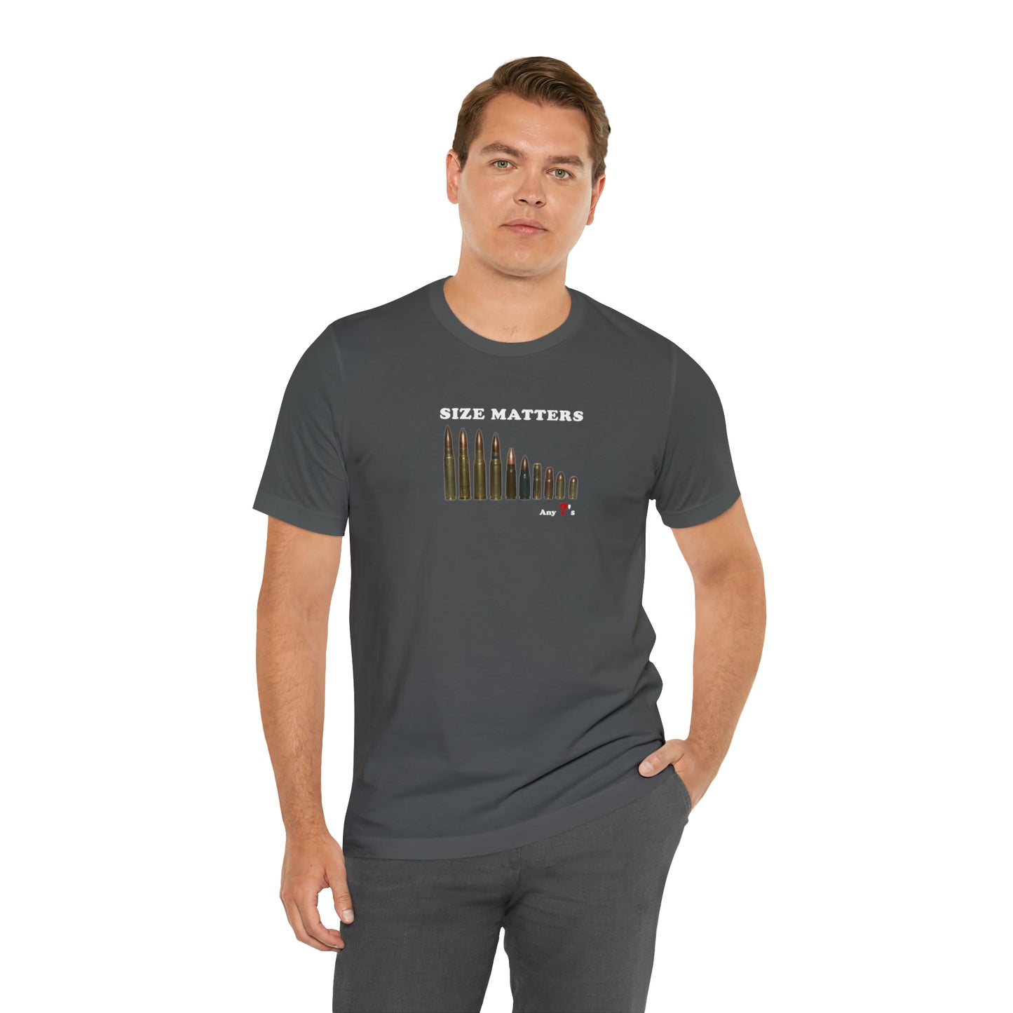 Ammo Size Matters Short Sleeve Tee