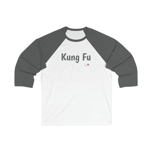 Kung Fu 3\4 Sleeve Baseball Tee