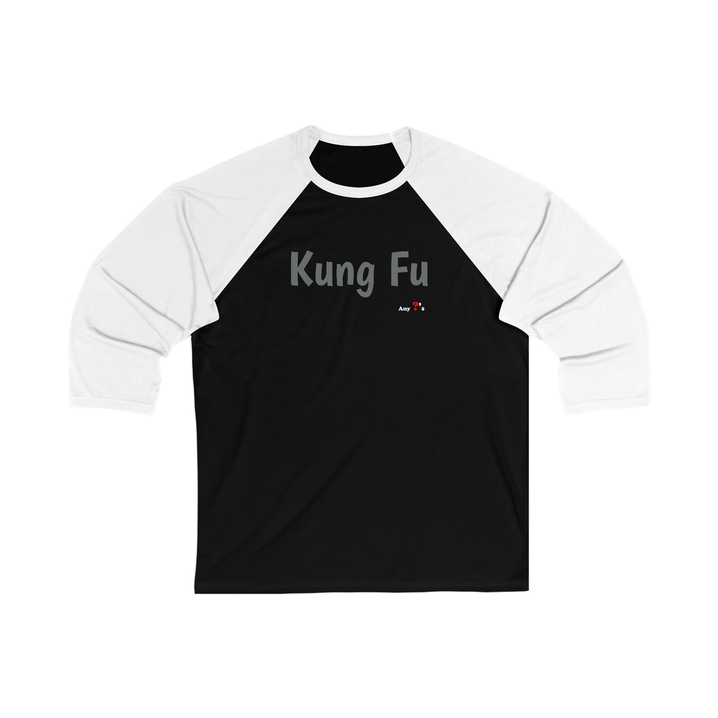 Kung Fu 3\4 Sleeve Baseball Tee