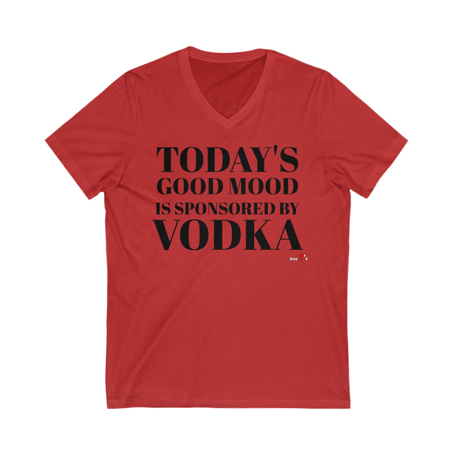 Mood by Vodka Short Sleeve V-Neck Tee