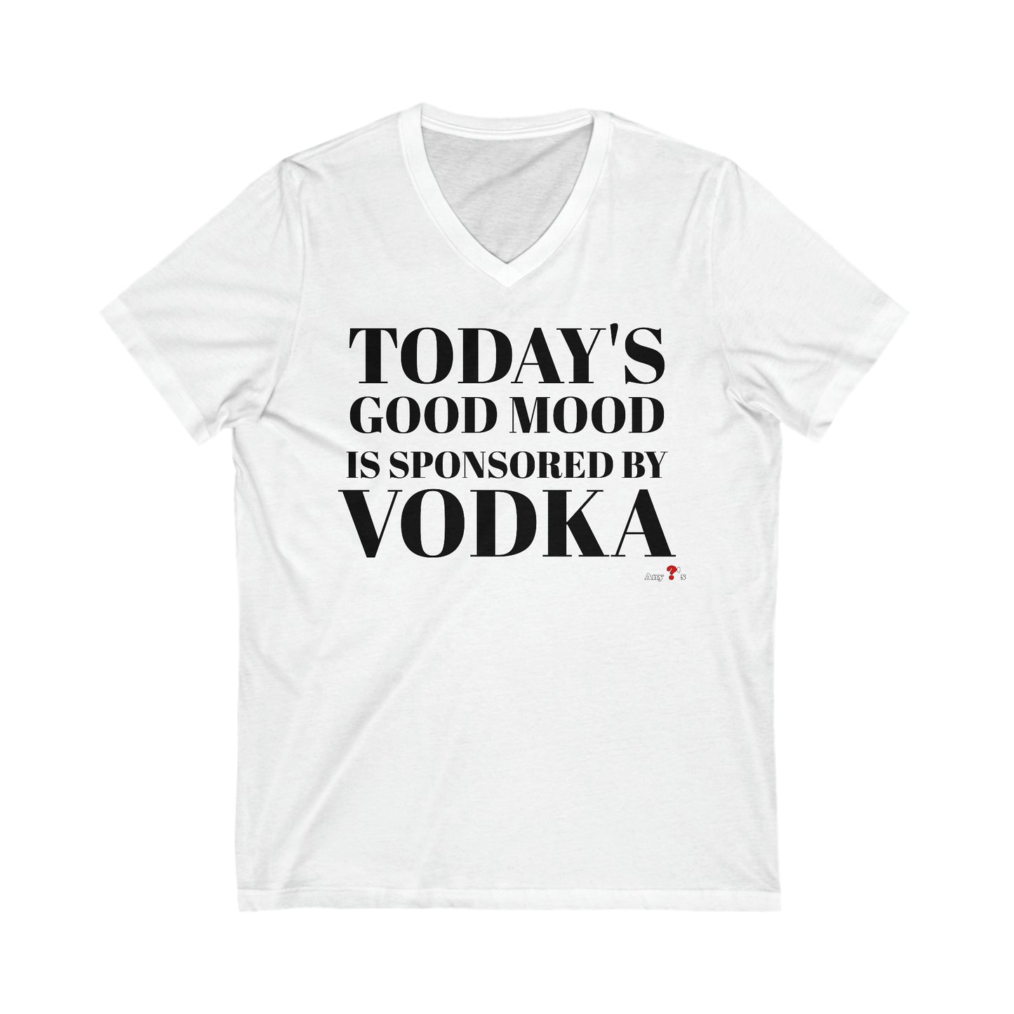 Mood by Vodka Short Sleeve V-Neck Tee