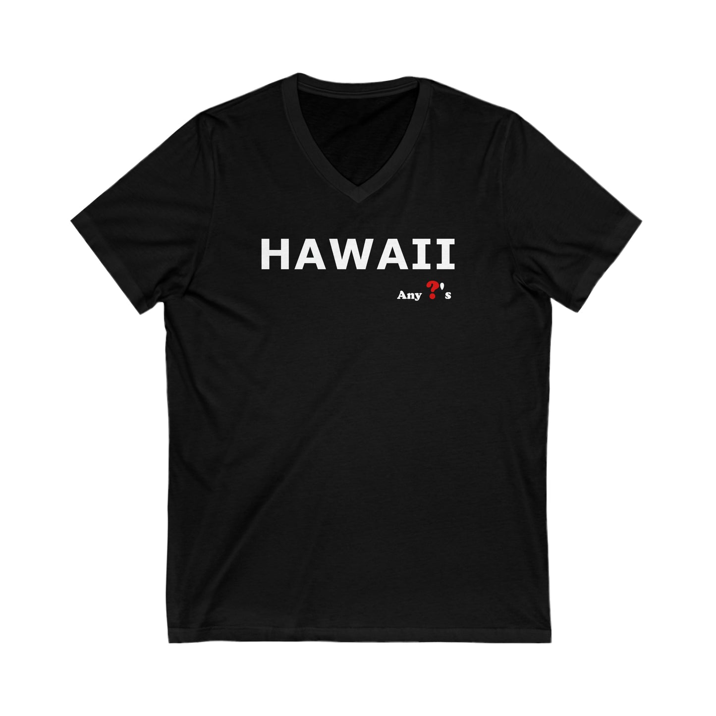 Hawaii Short Sleeve V-Neck Tee