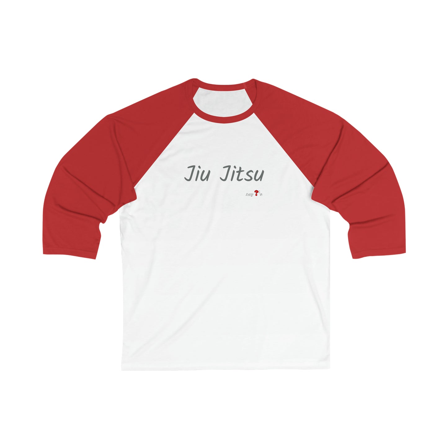 Jiu jitsu 3\4 Sleeve Baseball Tee