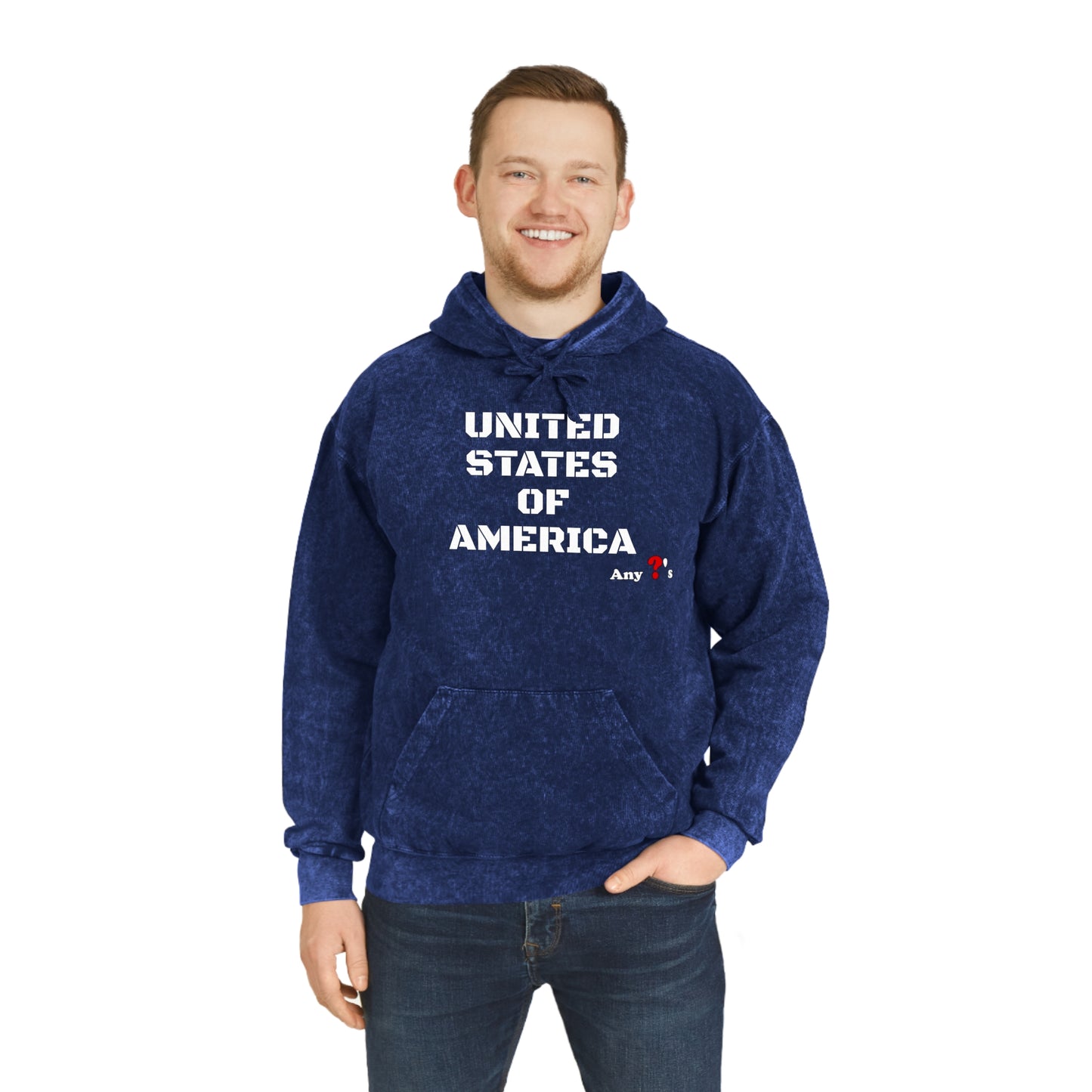 United States of America Mineral Wash Hoodie