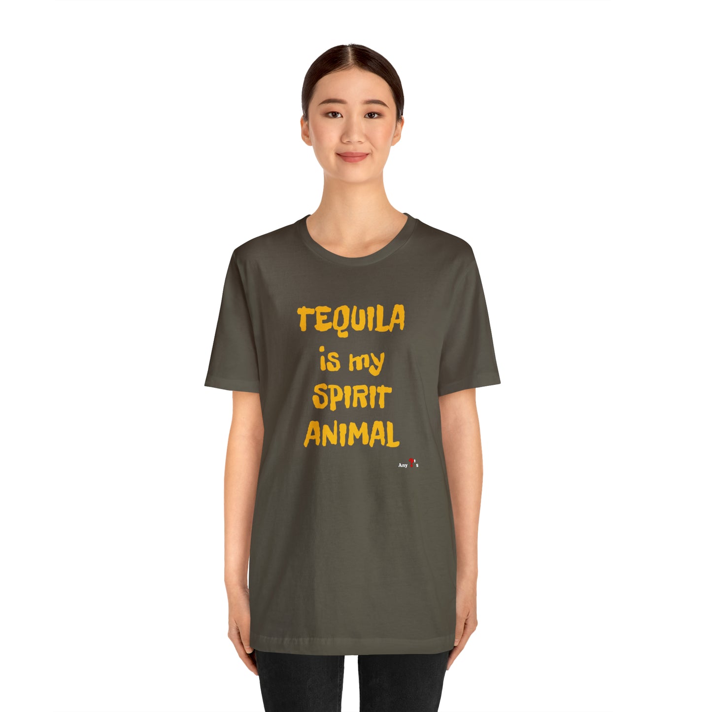 Tequila is my Spirit Animal Short Sleeve Tee