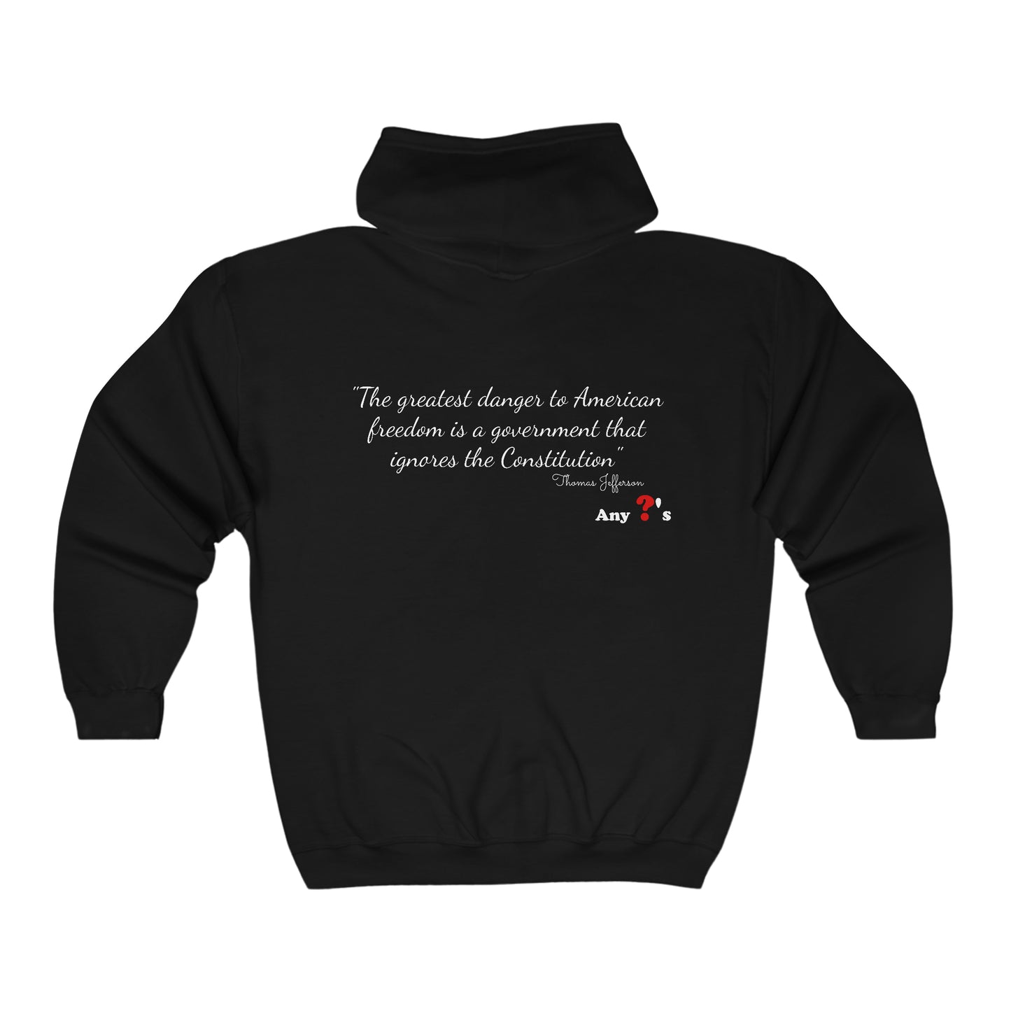 American Freedom Heavy Blend™ Full Zip Hooded Sweatshirt