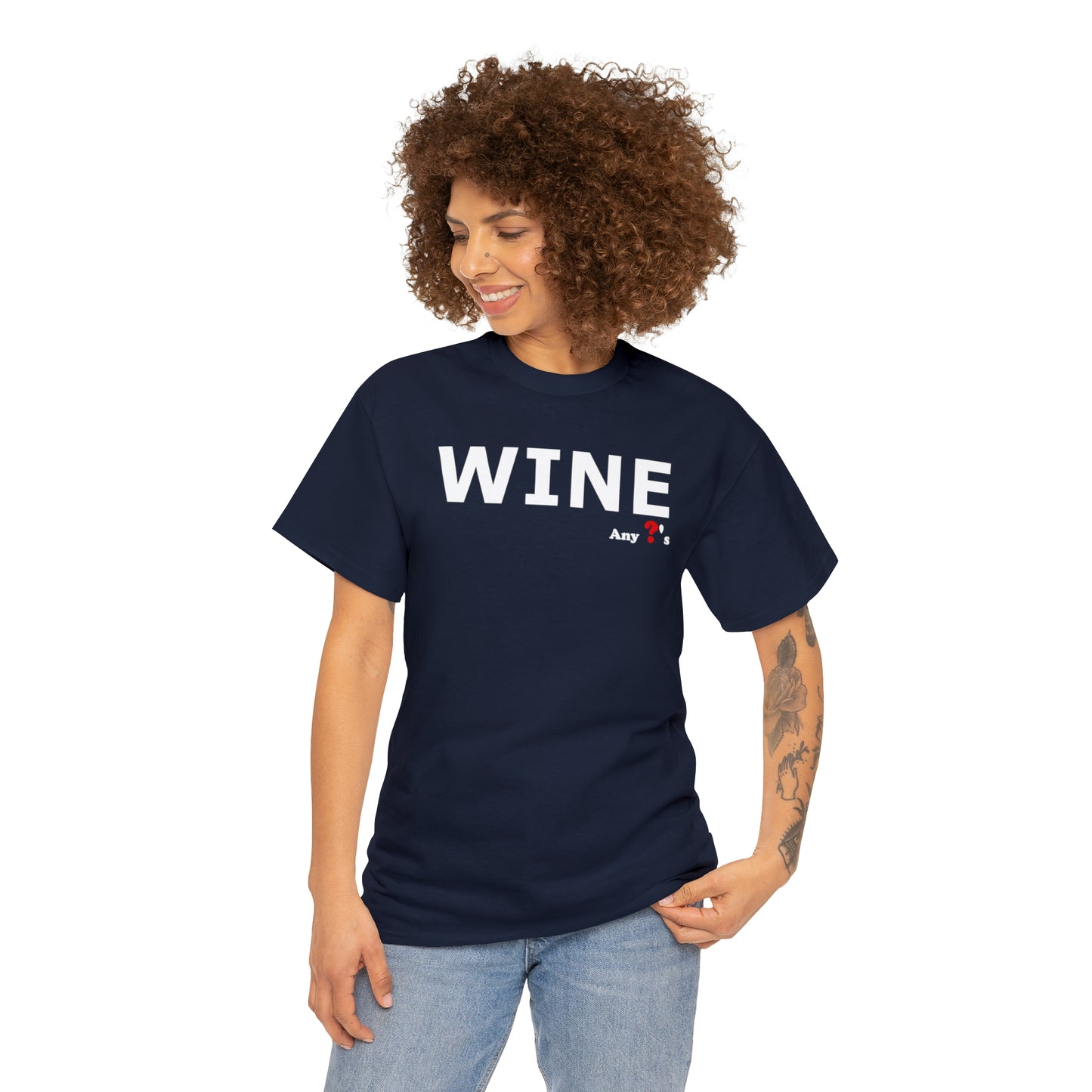 Wine Heavy Cotton Tee