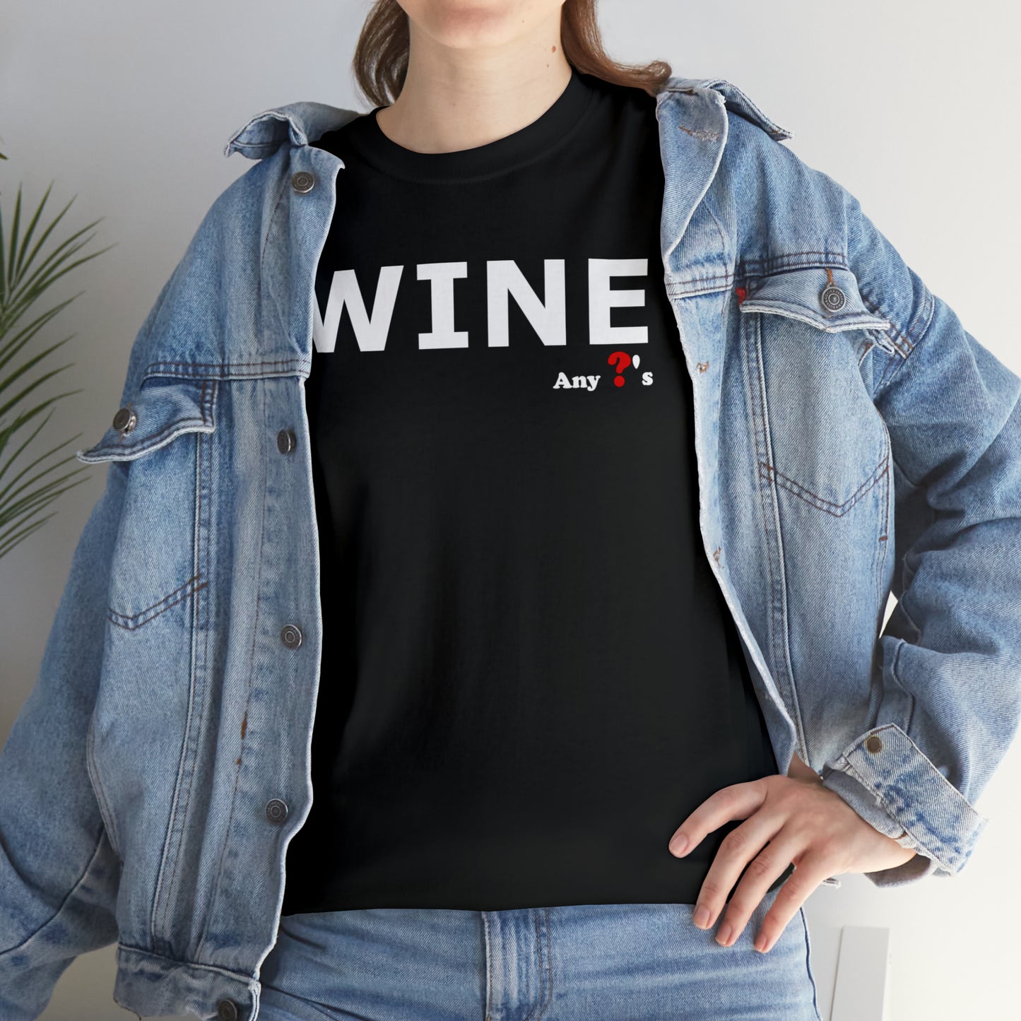 Wine Heavy Cotton Tee