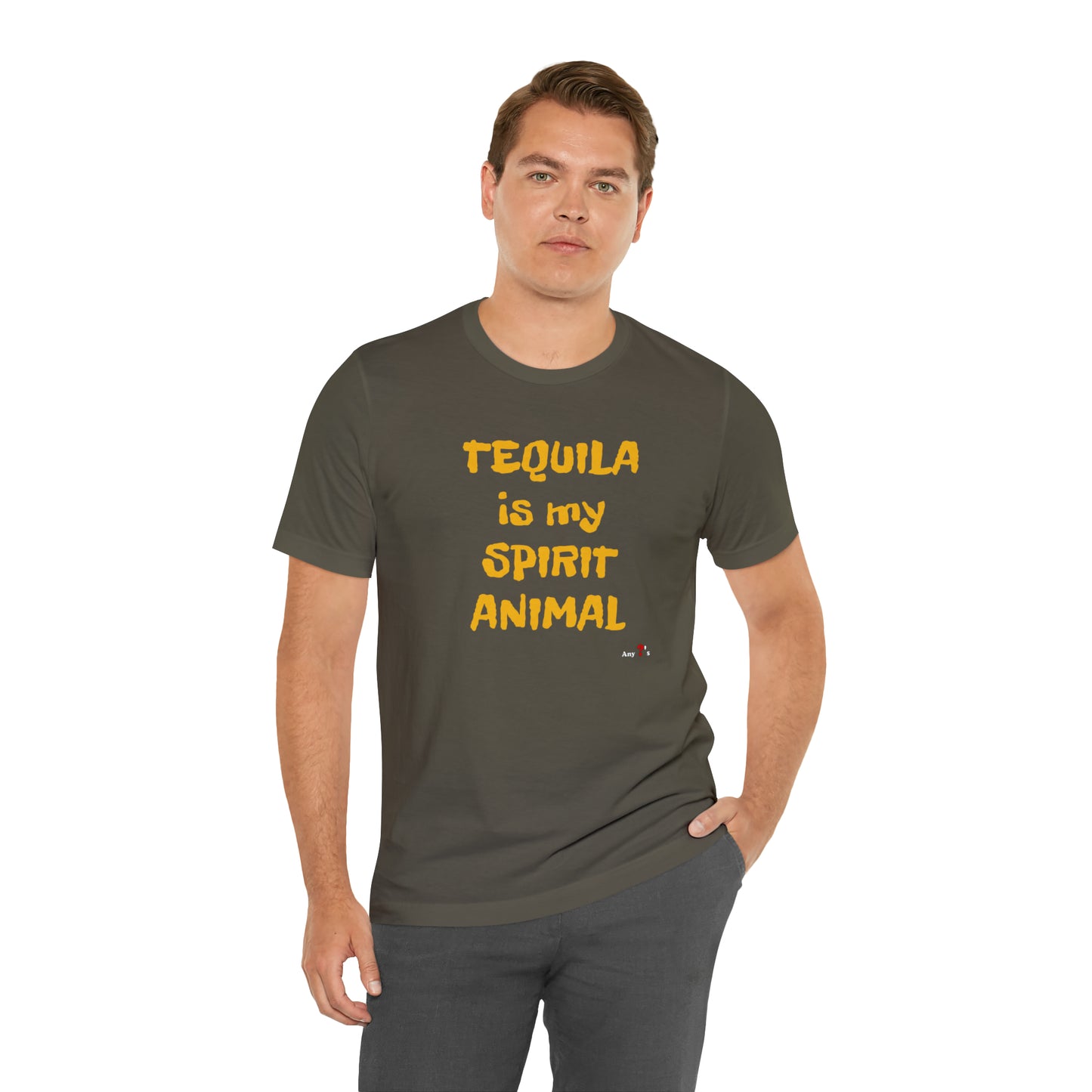 Tequila is my Spirit Animal Short Sleeve Tee