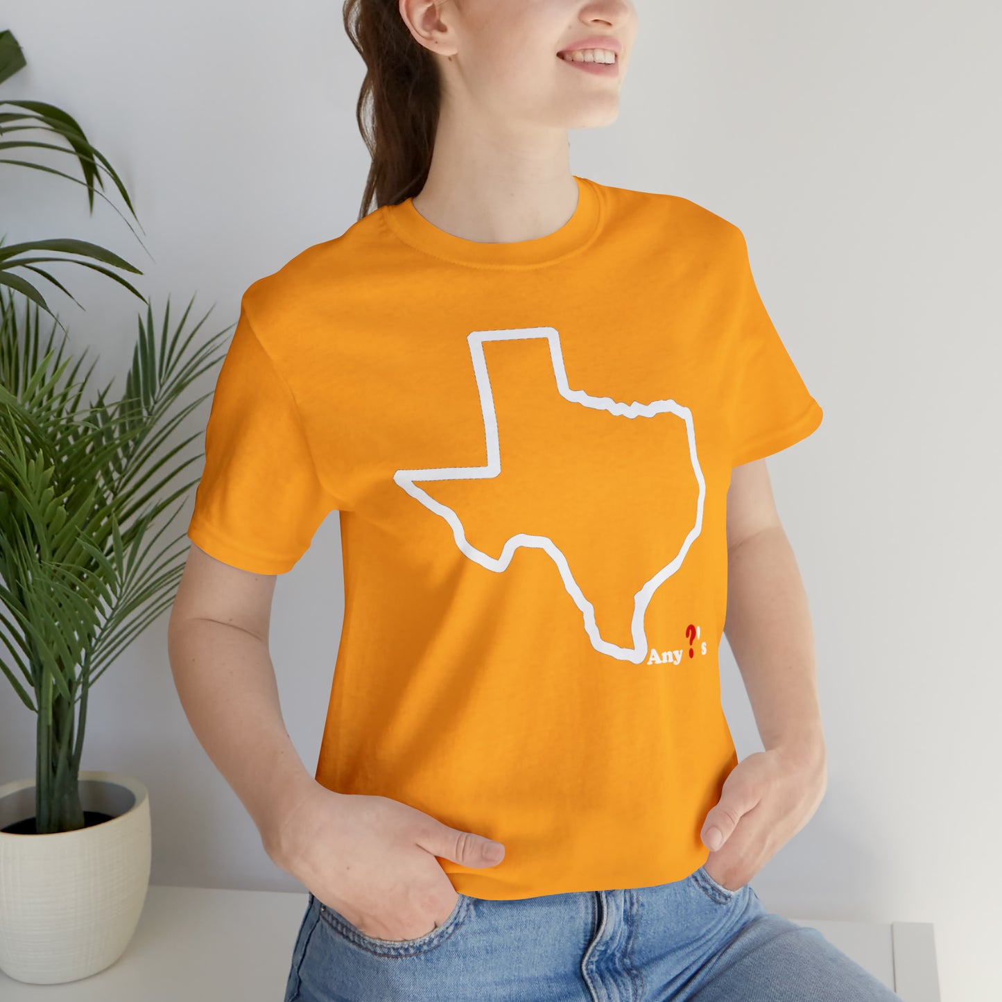 Texas Jersey Short Sleeve Tee