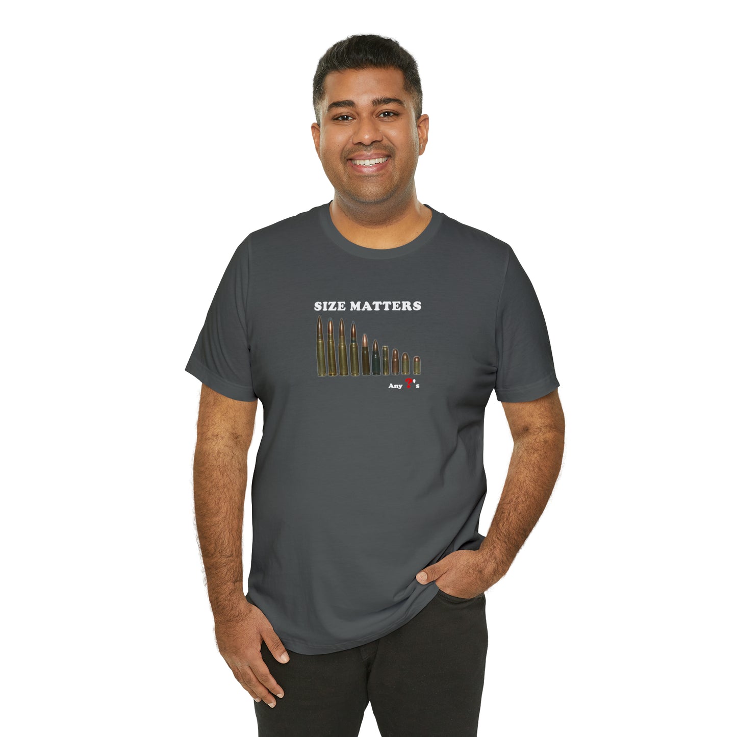 Ammo Size Matters Short Sleeve Tee