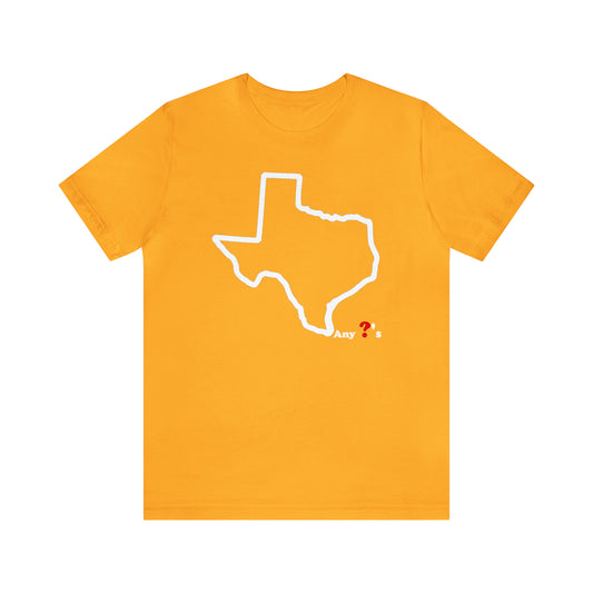 Texas Jersey Short Sleeve Tee