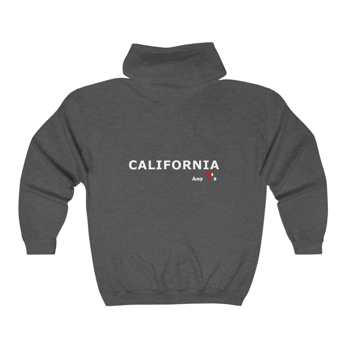 California Heavy Blend™ Full Zip Hooded Sweatshirt