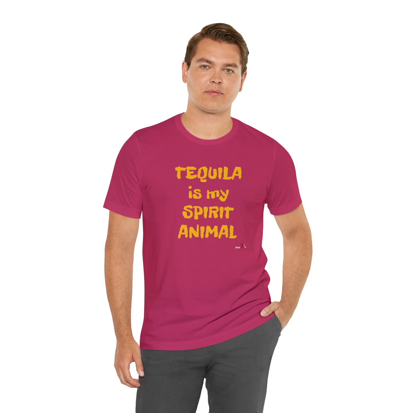 Tequila is my Spirit Animal Short Sleeve Tee